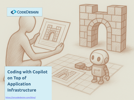 Coding with Copilot on Top of Application Infrastructure